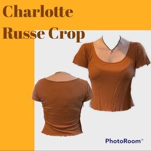 Charlotte Russe Cropped Tee